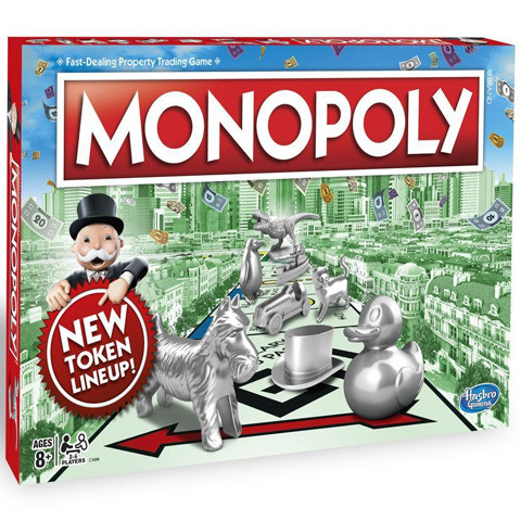 Hasbro Monopoly társasjáték - új figurákkal 2017
