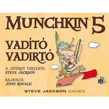   Munchkin 5 társasjáték - Vadító vadirtók magyar kiadás