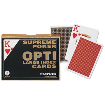 Piatnik Opti-Poker kártya 2*55 lap