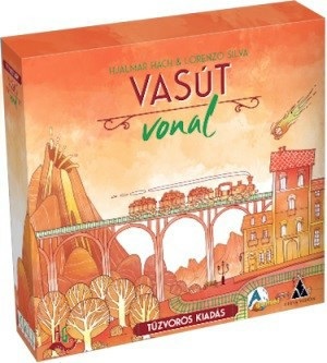 Vasútvonal társasjáték - Tűzvörös kiadás