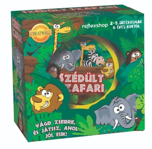 Szédült Szafari társasjáték