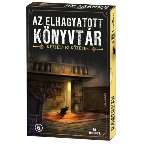 Az elhagyatott könyvtár szabadulószoba játék