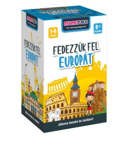 Memorace - Fedezzük fel Európát! társasjáték