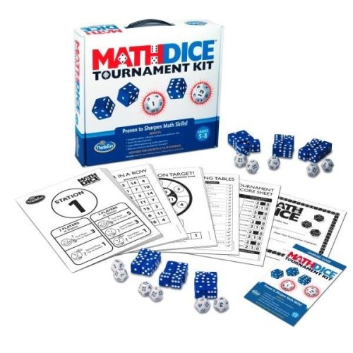 Math Dice Tournament kit társasjáték
