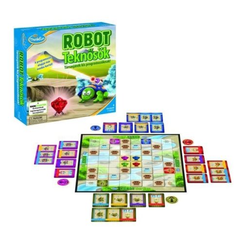 Robot Teknősök - magyar kiadás logikai játék