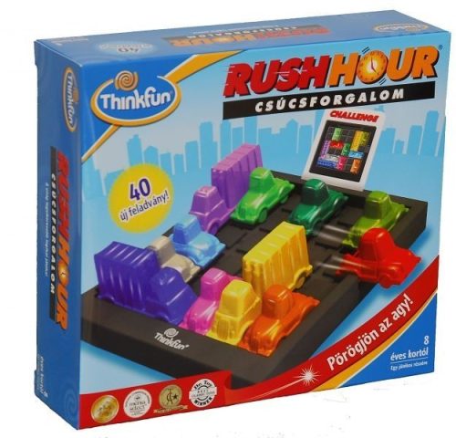 Thinkfun Rush Hour - Csúcsforgalom társasjáték - magyar kiadás