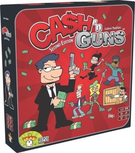 Cash n Guns társasjáték 2. kiadás 