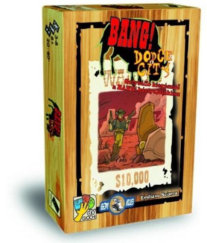Bang Dodge City társasjáték - kártyajáték kiegészítő magyar kiadás 