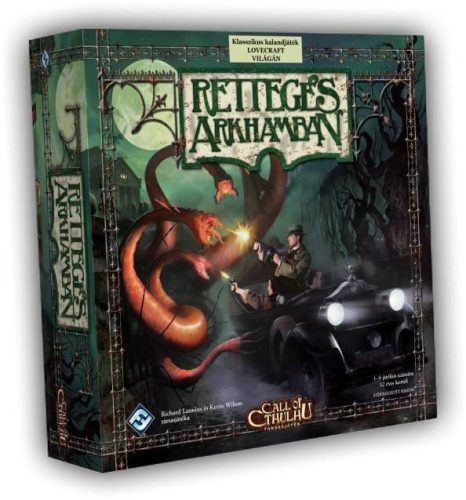 Rettegés Arkhamban társasjáték - Arkham Horror magyar kiadás