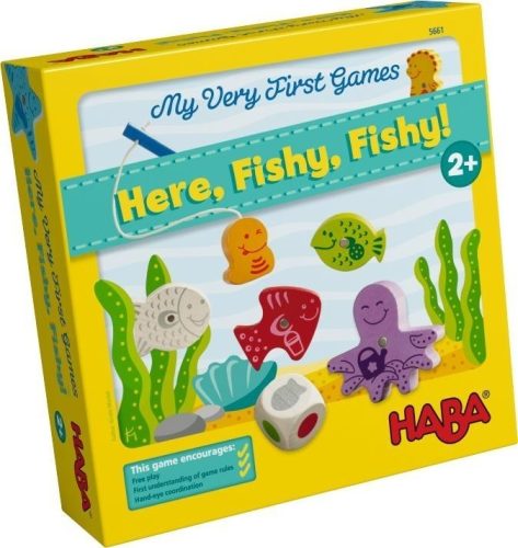 Haba My Very First Games Here, Fishy, Fishy! - Legelső játékom - Horgászni jó!