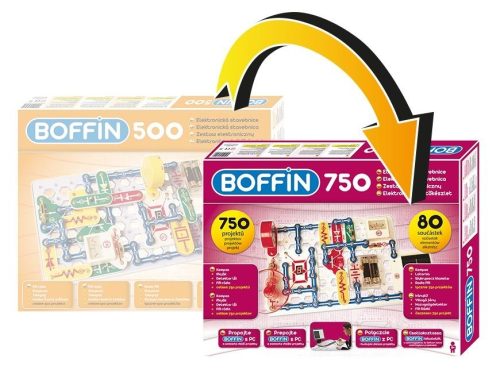 Boffin 500 - Boffin 750 bővítő elektronikai építőkészlet