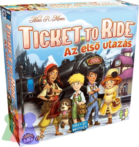 Ticket to Ride - Az első utazás társasjáték