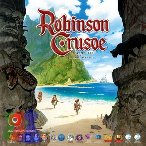 Robinson Crusoe társasjáték - Kaland az elátkozott szigeten