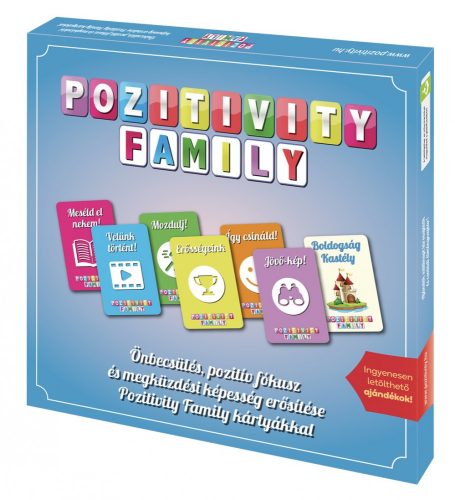 Pozitivity Family családi beszélgetős kártyajáték