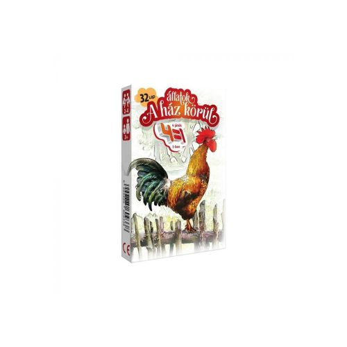 Állatok a ház körül 4 az 1-ben kártya (Cartaco)