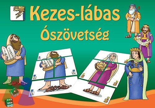 Kezes-lábas Ószövetség családi gyűjtögetős társasjáték