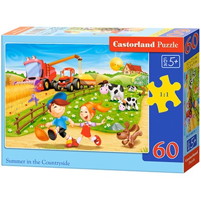 Nyár a farmon 60db-os puzzle - Castorland puzzle