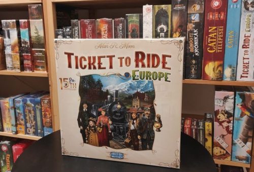 Ticket to Ride Európa 15. jubileumi társasjáték