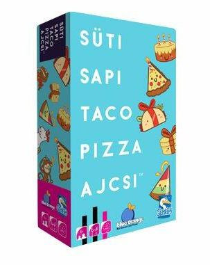 Cica, pizza, taco, gida, sajt társasjáték