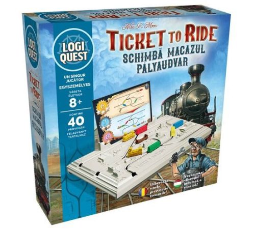 Logiquest: Ticket to Ride Pályaudvar társasjáték