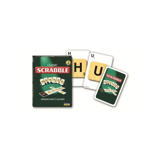 Scrabble kártyajáték társasjáték