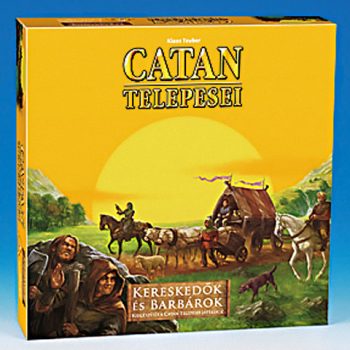   Catan telepesei - Kereskedők és Barbárok társasjáték kiegészítő - Piatnik