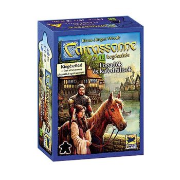   Carcassonne 1. kiegészítő - Fogadók és katedrálisok társasjáték - Piatnik