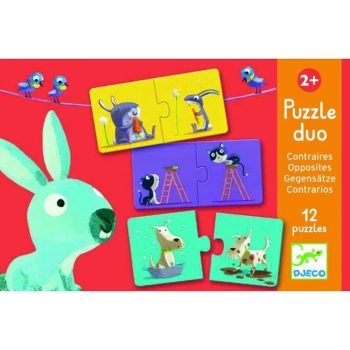 Djeco Ellentétek (Opposites) párosító puzzle