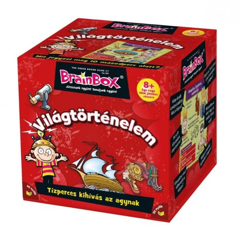 Brainbox - Világtörténelem társasjáték