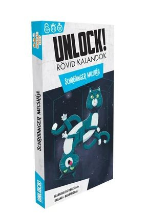 Unlock!: Rövid kalandok - Schrödinger macskája társasjáték