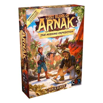   Lost Ruins of Arnak: The Missing Expedition kiegészítő, angol nyelvű
