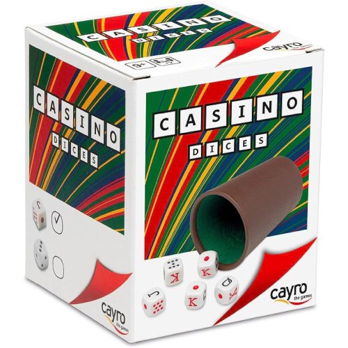 Poker dice cup - Lined - Pókerkocka