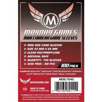   Standard Mini Chimera Card Sleeves (43x65mm) - 100db - MDG-7045