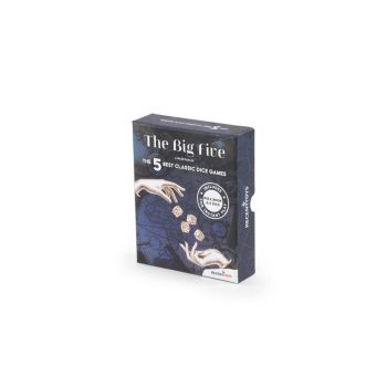   The Big Five Dice: Az 5 legjobb klasszikus kockajáték, angol nyelvű