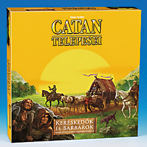 Catan telepesei - Kereskedők és Barbárok társasjáték kiegészítő - Piatnik