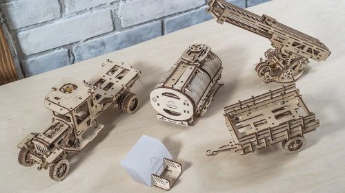 Teherautó alkatrészek - mechanikus modell - Ugears