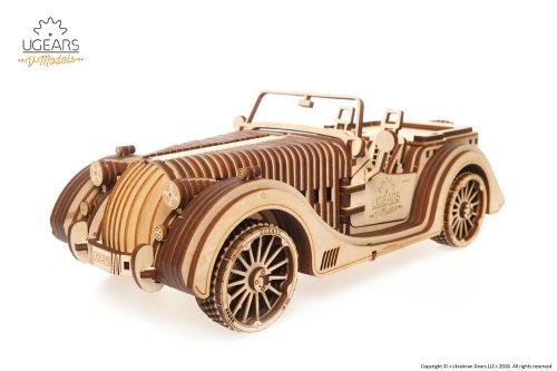 UGEARS Roadster autó - mechanikus modell