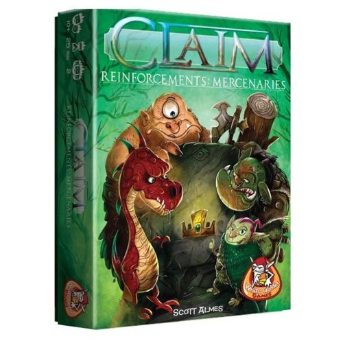CLAIM társasjáték Reinforcements - Mercenaries kiegészítő, angol