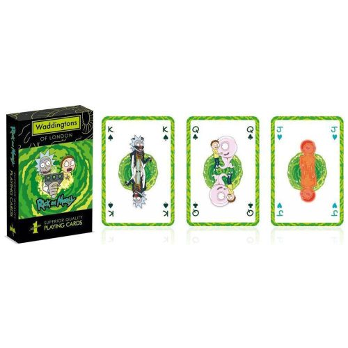 Waddingtons: Rick & Morty 2022 francia kártya